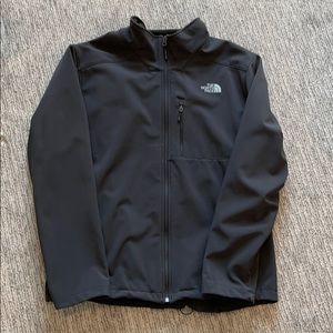 The north face men’s Apex riser jacket, black, XXL